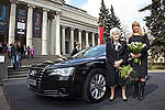 Прогресс и искусство: новый Audi A8 для Пушкинского музея