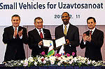 На совместном предприятии ''GM Узбекистан'' будет осуществляться производство нового мини-автомобиля Chevrolet