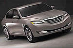 На автосалоне в Нью-Йорке Hyundai представила новый концепт - седан премиум-класса Genesis