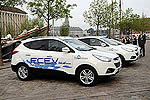 Hyundai проводит тест-драйв электромобилей на топливных элементах в Северной Европе