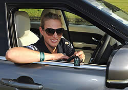 Зара Филлипс получила первый Range Rover Evoque