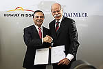 Альянс Renault-Nissan и Daimler AG объявляют о широкомасштабном стратегическом сотрудничестве