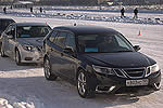Мероприятие Saab Ice Track прошло в Москве
