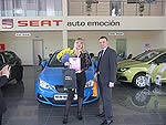 Победительница конкурса Bourjois получила суперприз – новый SEAT Ibiza SC
