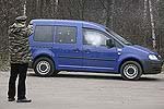 Volkswagen Caddy ''Юнкер'' выдержал обстрел