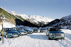 Audi A6, BMW 530xd, Chrysler 300C, Mercedes Е-класса, Subaru Legacy и Skoda Octavia