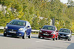 Большой переполох среди малолитражек - Fiat Grande Punto и Renault Clio против Volkswagen Polo