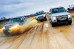 Тест трёх внедорожников: Land Rover Discovery – Mitsubishi Pajero – Toyota LandCruiser