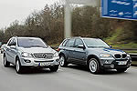Тест BMW X5 - Mercedes ML