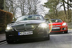Opel GT против BMW Z4